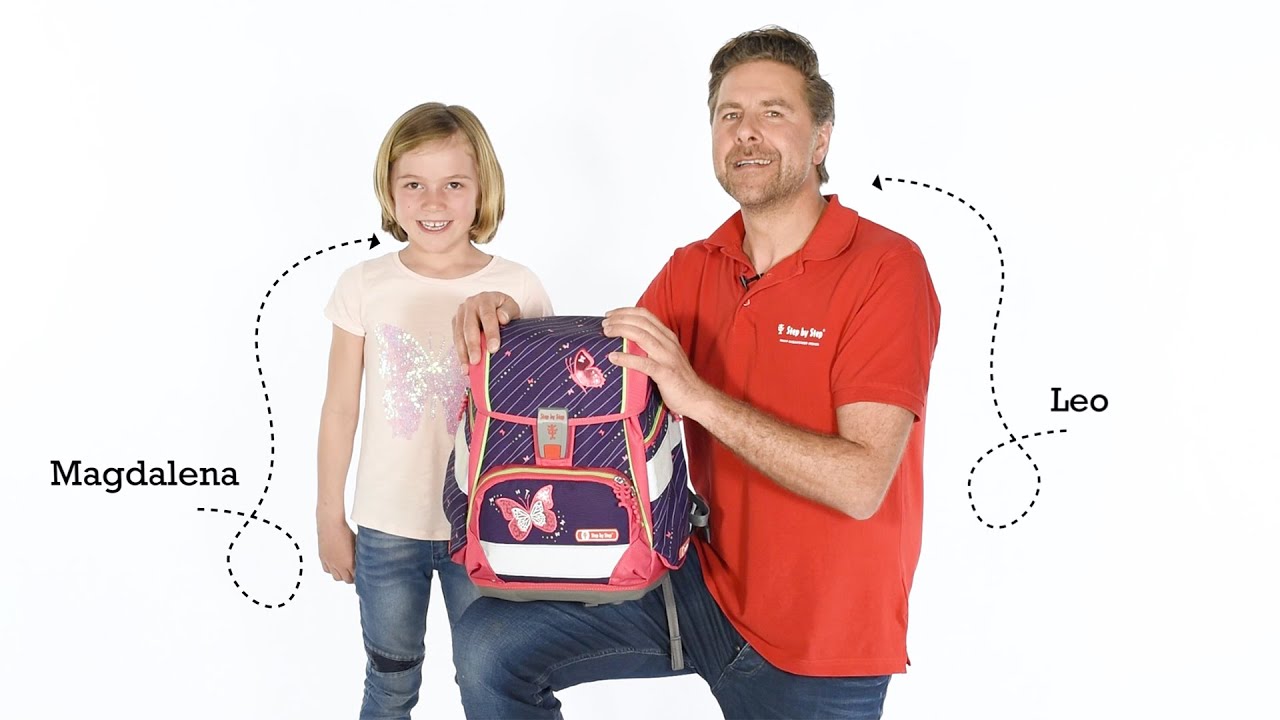 Wie trage ich das Schulranzen-Modell 2IN1 richtig? Auf diese Einstellungen kommt es an!
