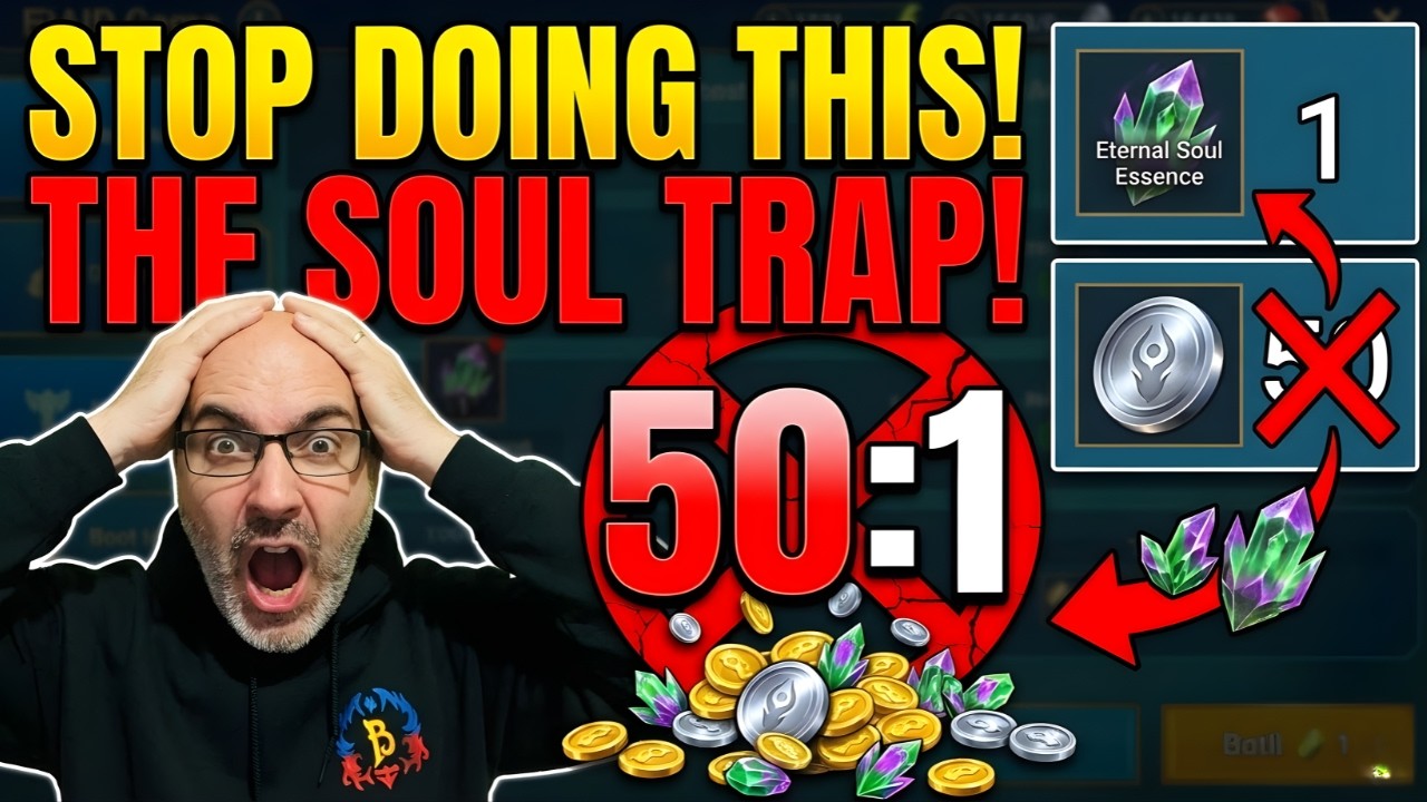 Plarium, We Need To Talk... The Soul Essence Grind is BROKEN! Raid: Shadow Legends!