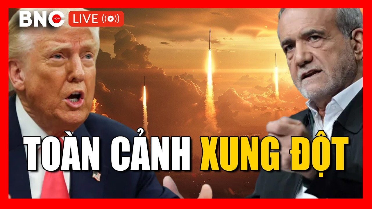 TOÀN CẢNH XUNG ĐỘT TRUNG ĐÔNG: Căng thẳng Mỹ - Iran - Israel | Xung đột Trung Đông mới nhất