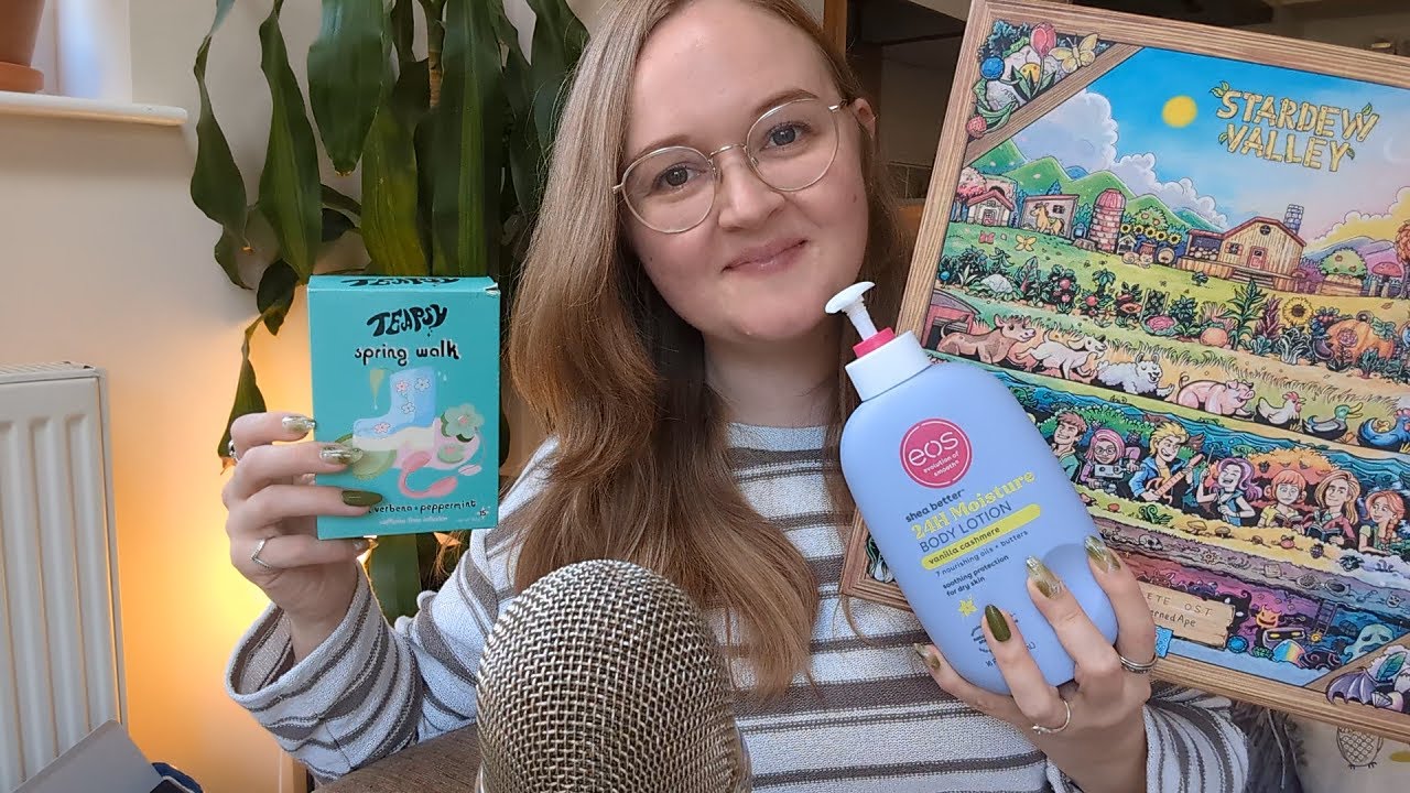 ASMR Monthly Favourites for June 💛 Relaxing Tapping Triggers