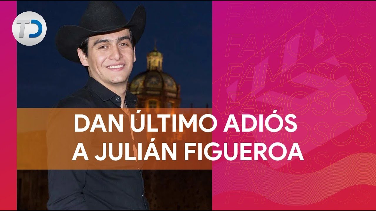 Familiares dan útimo adiós a Julián Figueroa, hijo de Maribel Guardia y Joan Sebastian