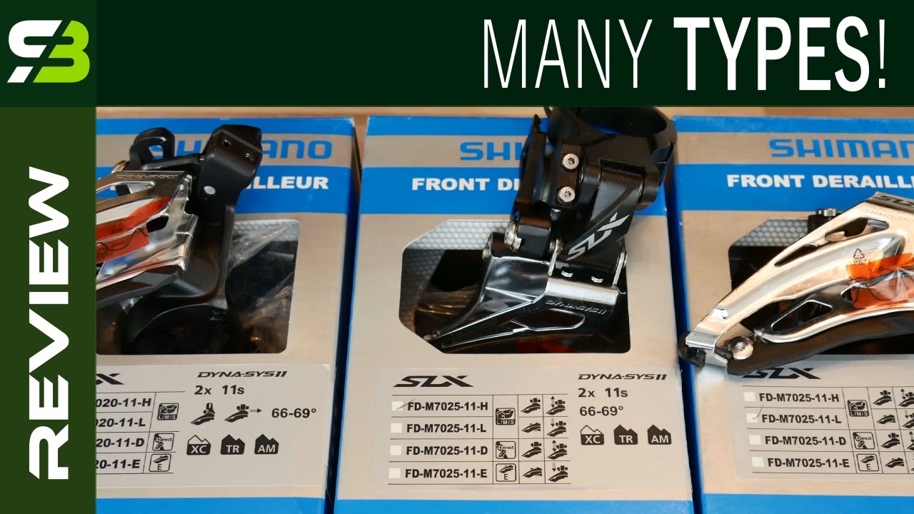 Front Derailleur Types And Mounts: Top / Down Swing, Side Pull, Direct Mount, E-Type...