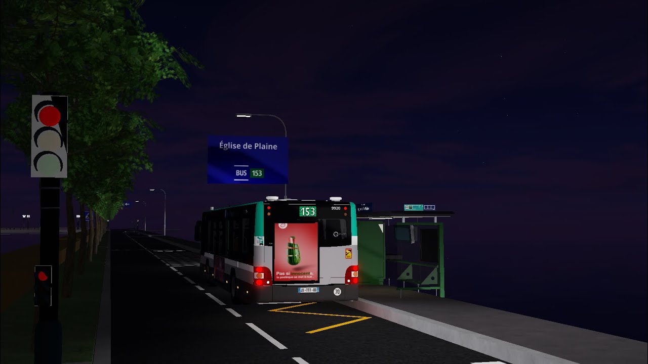 [DSP43] Centre Bus de Saint-denis | Bus 153 direction : cité floréal |Roblox |