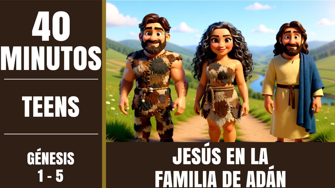 (40 MINUTOS) Jesús en la Familia de Adán (Génesis 1-5)
