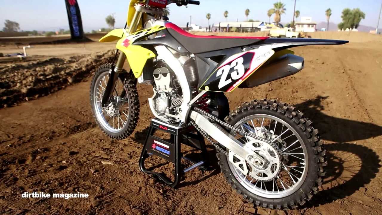 Dirtbike Magazine's First Glance at the 2014 Suzuki RMZ250F