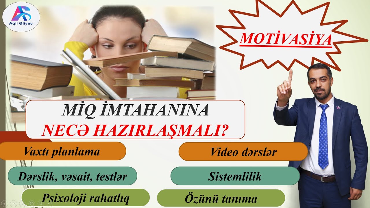 #MİQ-ə NECƏ HAZIRLAŞMALI? Mütləq izləyin və paylaşın. #miq #exam #motivation #motivational
