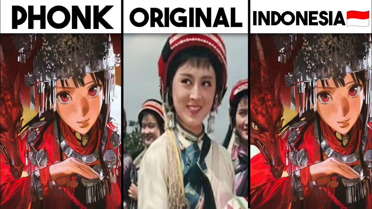 Midu Echoing Phonk Vs Original Vs English Vs Indonesia🇮🇩🇺🇸