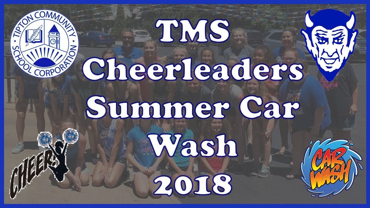 ☆ ☆ TMS Cheerleaders ❖ Car Wash 2018 ☆ ☆