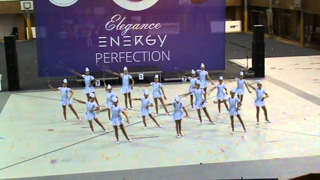 ME 2015 Brno - kadetky skupiny baton - Majolenky - 3.místo