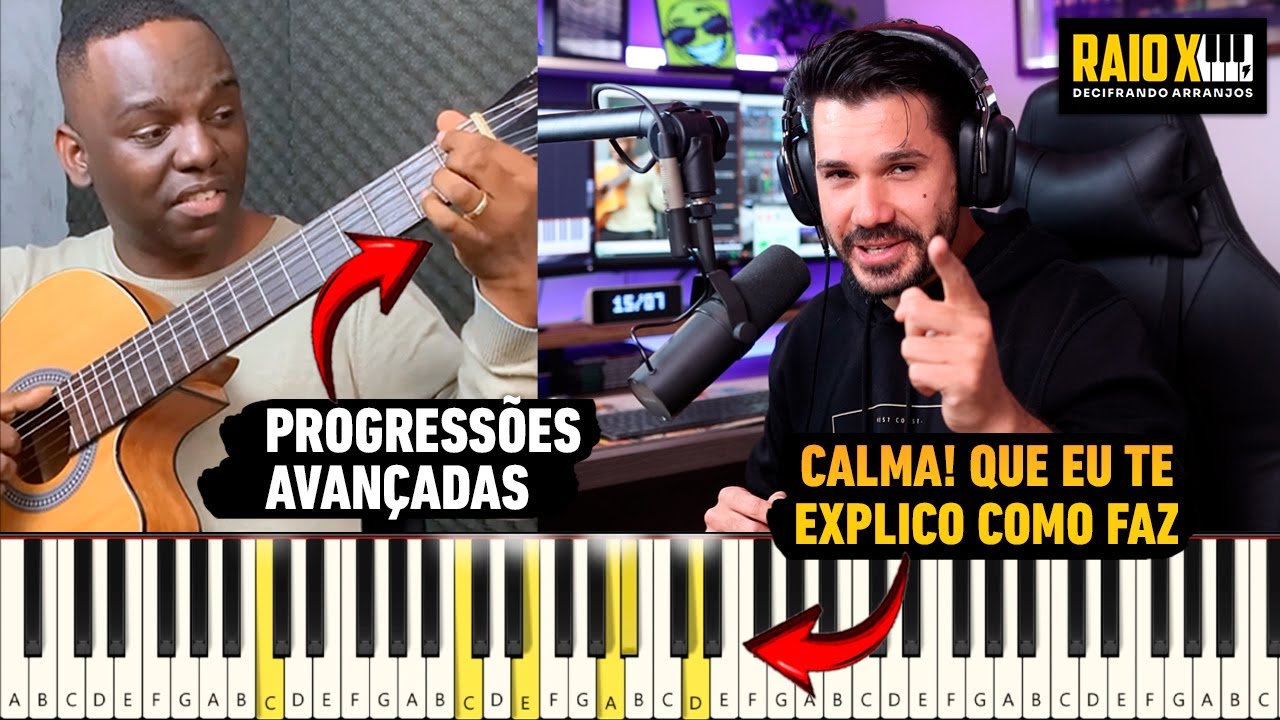 REARMONIZAÇÃO Surpreendente da PORQUE ELE  VIVE – Aprenda Cada Acorde!