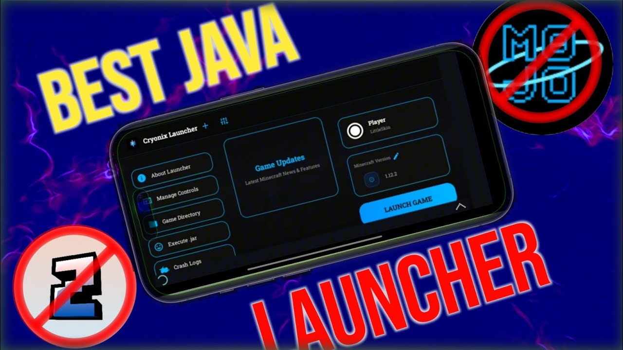 NEW Cryonix Launcher for Minecraft Java Edition Mobile 😍 | better then Mojo & Zalith Launcher