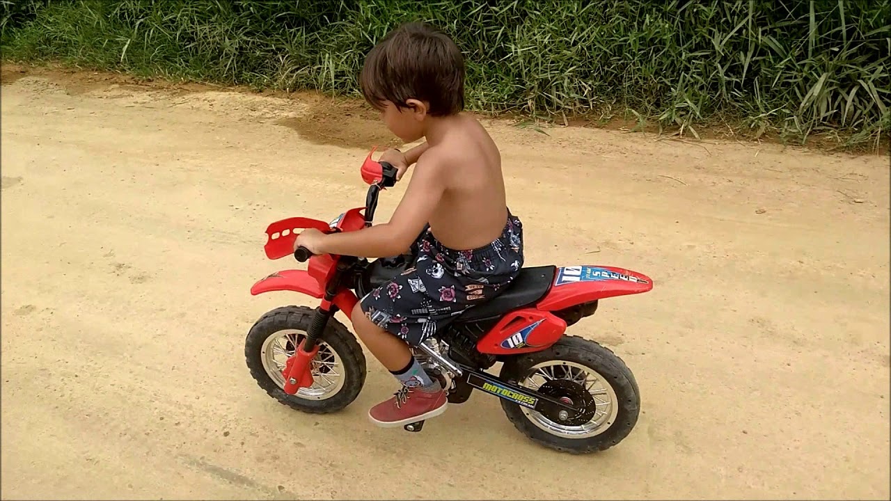 Bike & Mini Moto Elétrica 6v - Lucas e Davi