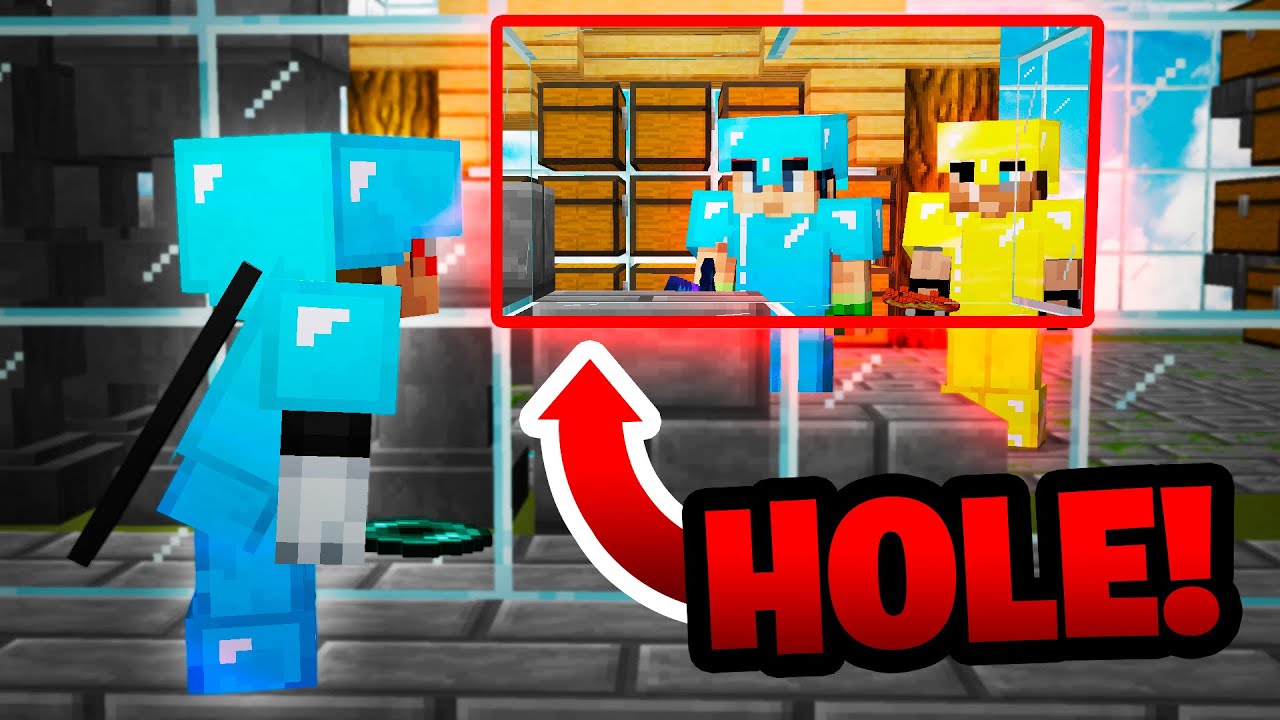 I found a HOLE into a Sky Base…