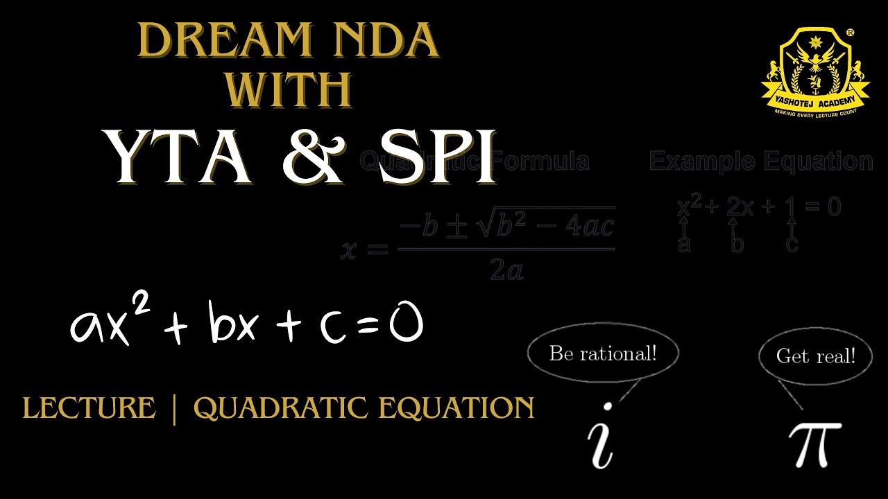 Target SPI and GSPI 2024 | Quadratic Equations