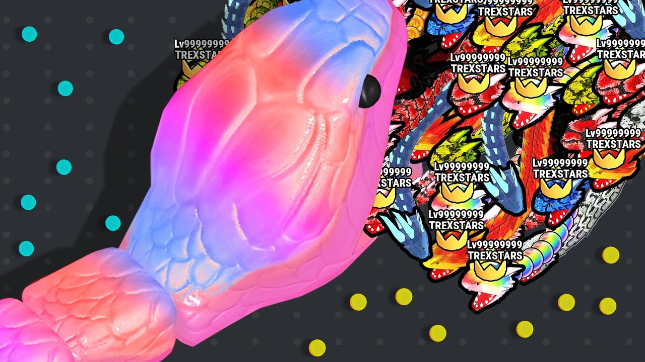 Snake Clash! .io - MAX LEVEL! Epic Snake Clash.io Gameplay! #189