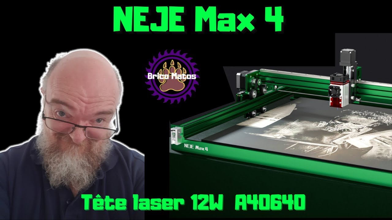 NEJE 4 MAX Tête laser A40640 .