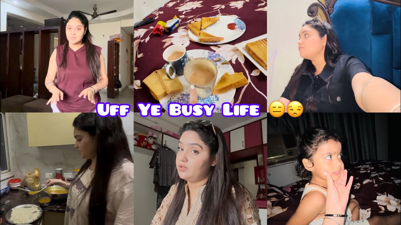 My Daily Routine ♥️ आज क्या-क्या बनाया खाने में 😋 आज करने पड़ेंगे सारे Collab और Promotions पूरे 😑😌