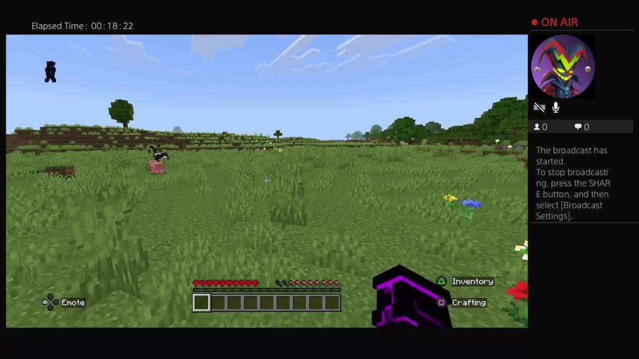 miah_610's Live minecraft 100day hard-core.