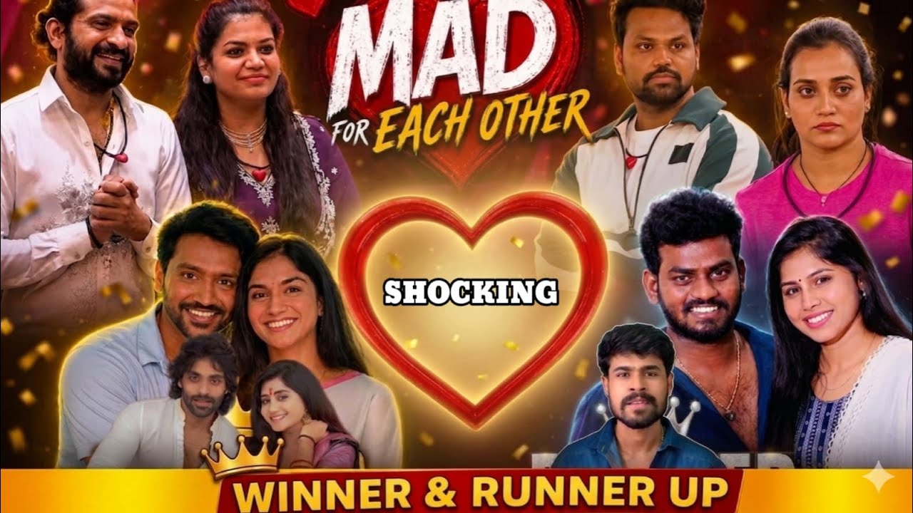 WINNER &  RUNNER , SHOOT COMPLETED,  MAD FOR EACH OTHER #venkateshreactions #madforeachother 