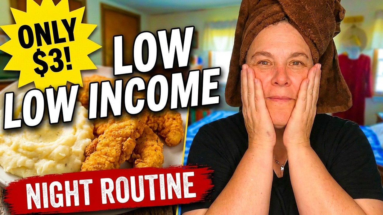 LOW-INCOME DINNER/ NIGHT ROUTINE /SOCIAL MEDIA NEVER SHOWS .