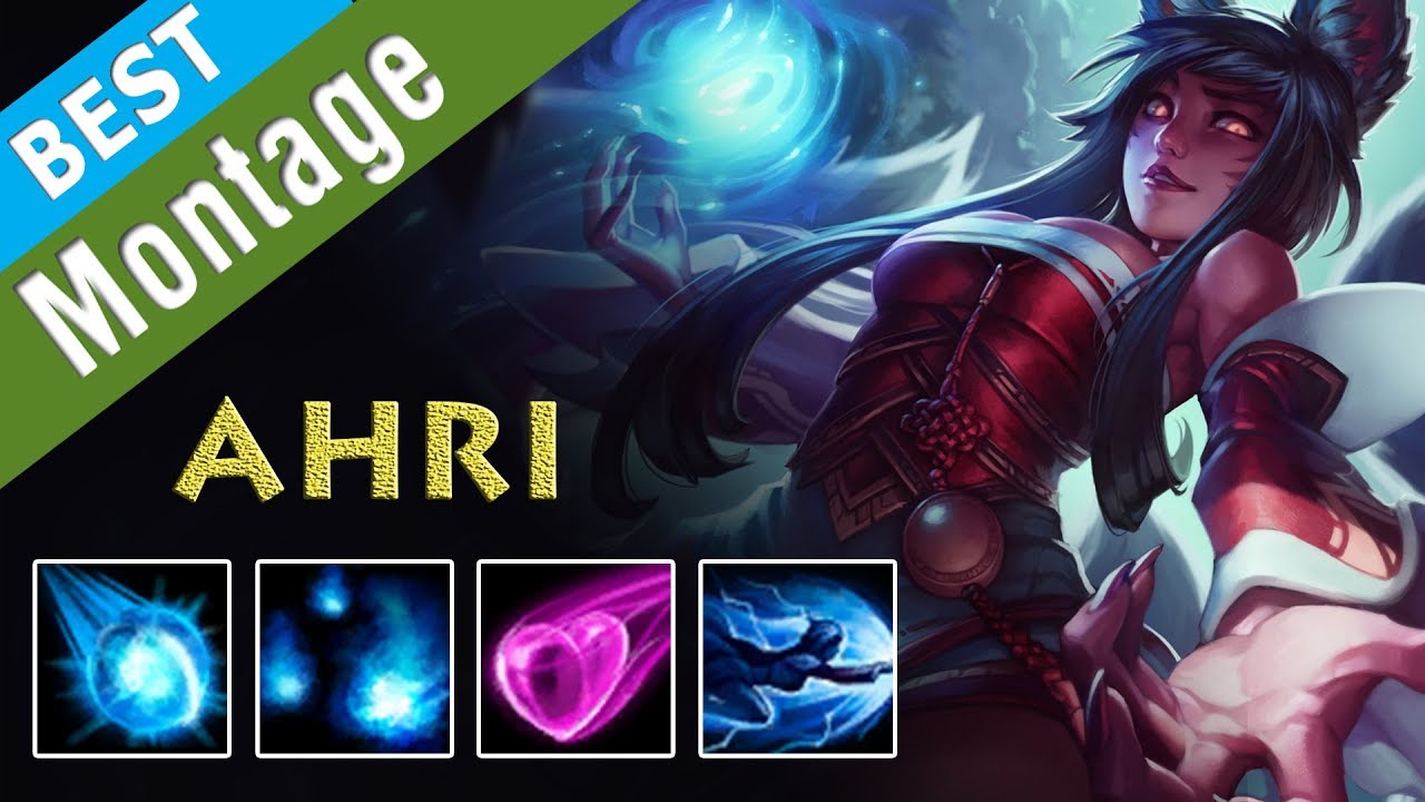 Ahri Montage - Best Ahri Mid S7 - League of Legends