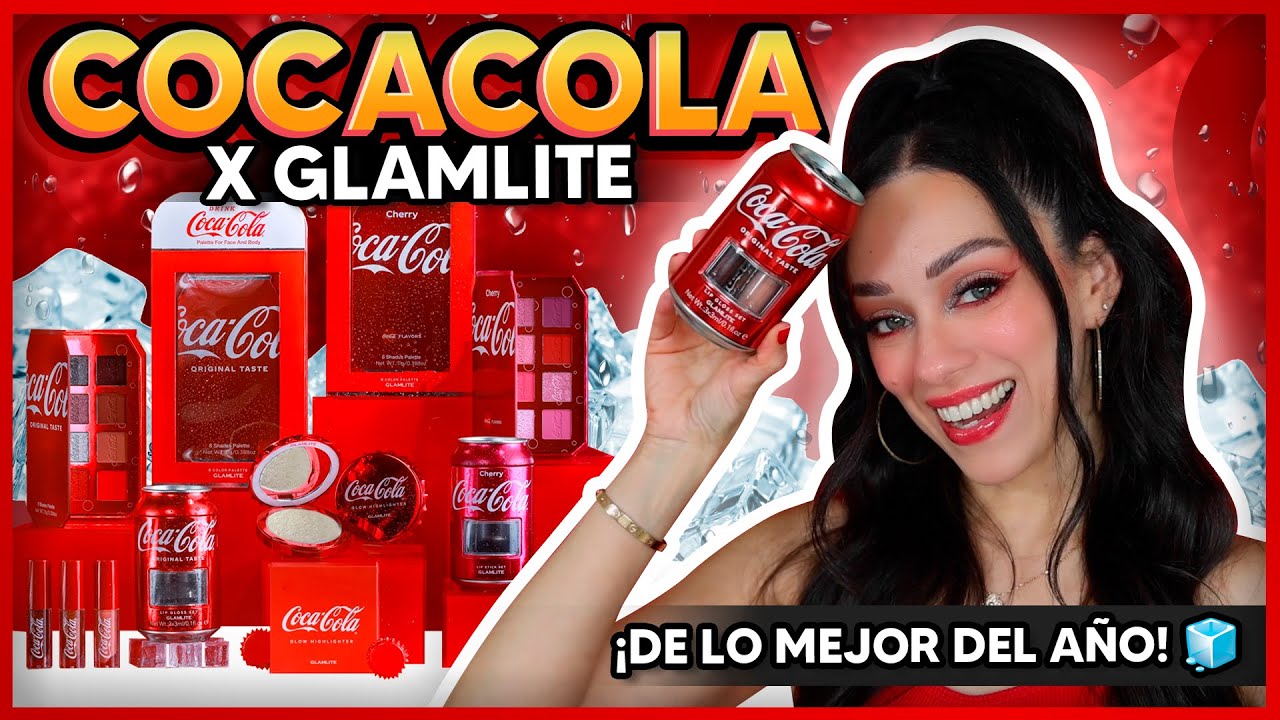 COCACOLA X GLAMLITE 🧊 ¡DE LO MEJOR QUE HE VISTO EN EL AÑO!