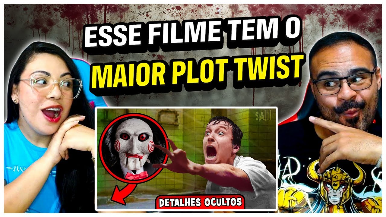 REACT SESSÃO NERD - 27 DETALHES que você PERDEU em JOGOS MORTAIS 😲 (Easter Eggs + Erros)