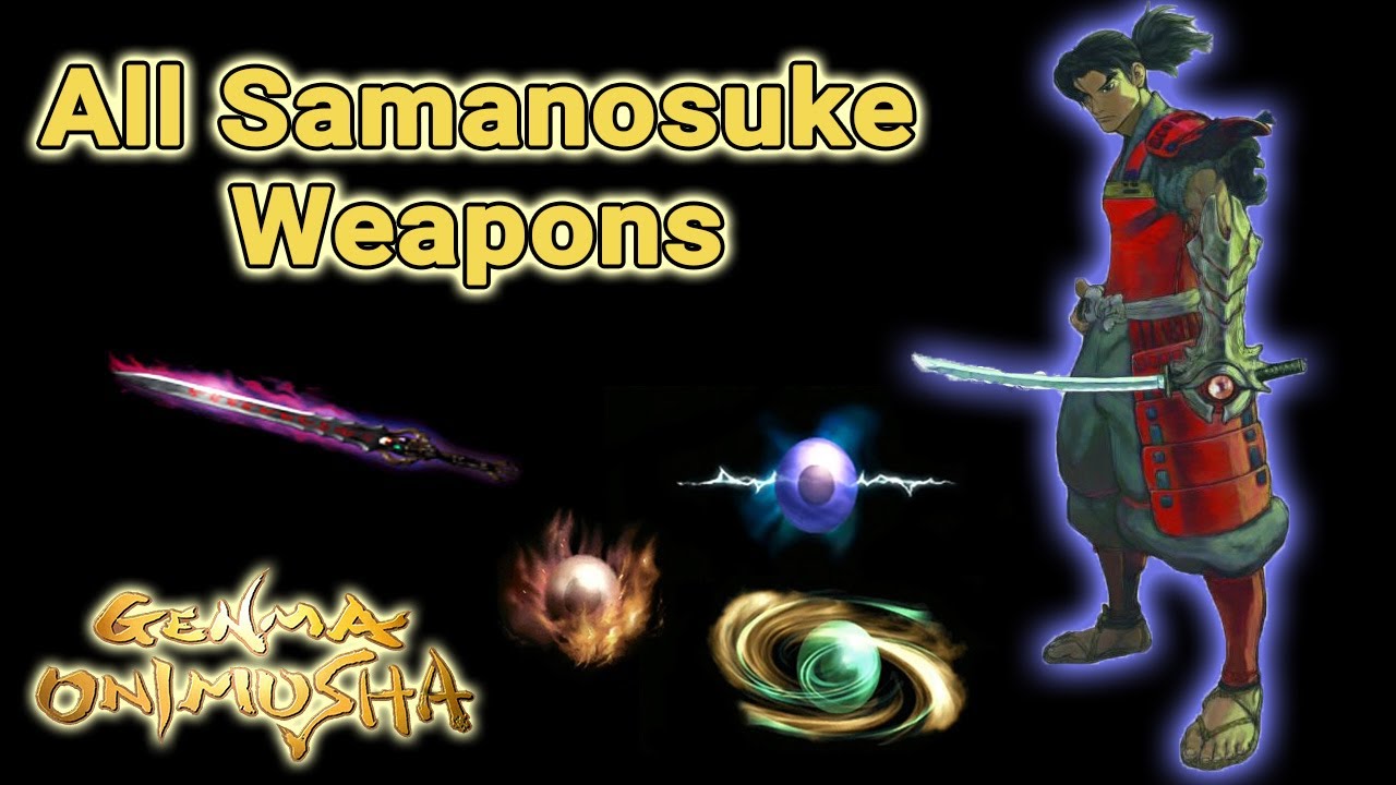 Genma Onimusha - All Samanosuke Weapons (Xbox) [HD]