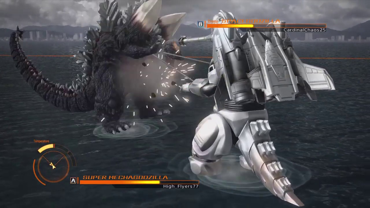 GODZILLA PS4: Super MechaGodzilla vs SpaceGodzilla