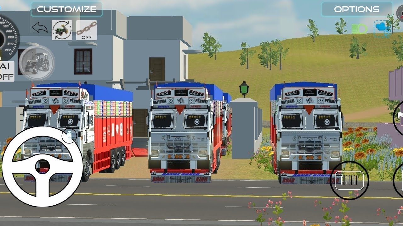 🤯 Truck 🔥 in Games 🎮 #jcb #tractor #truck#tractorgame #gaming #viral