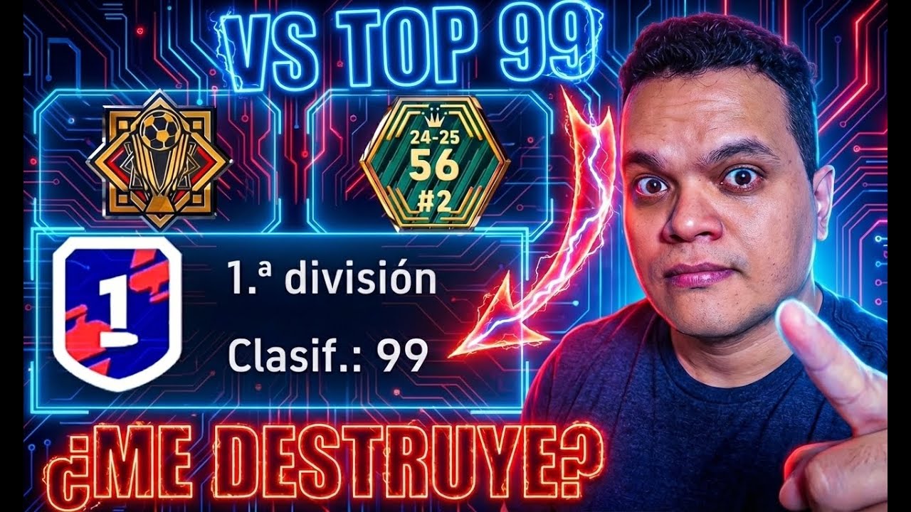 ME ENFRENTO AL TOP 99 DE eFOOTBALL... 💀 ¿Es IMPOSIBLE ganarles? (v5.2.0)