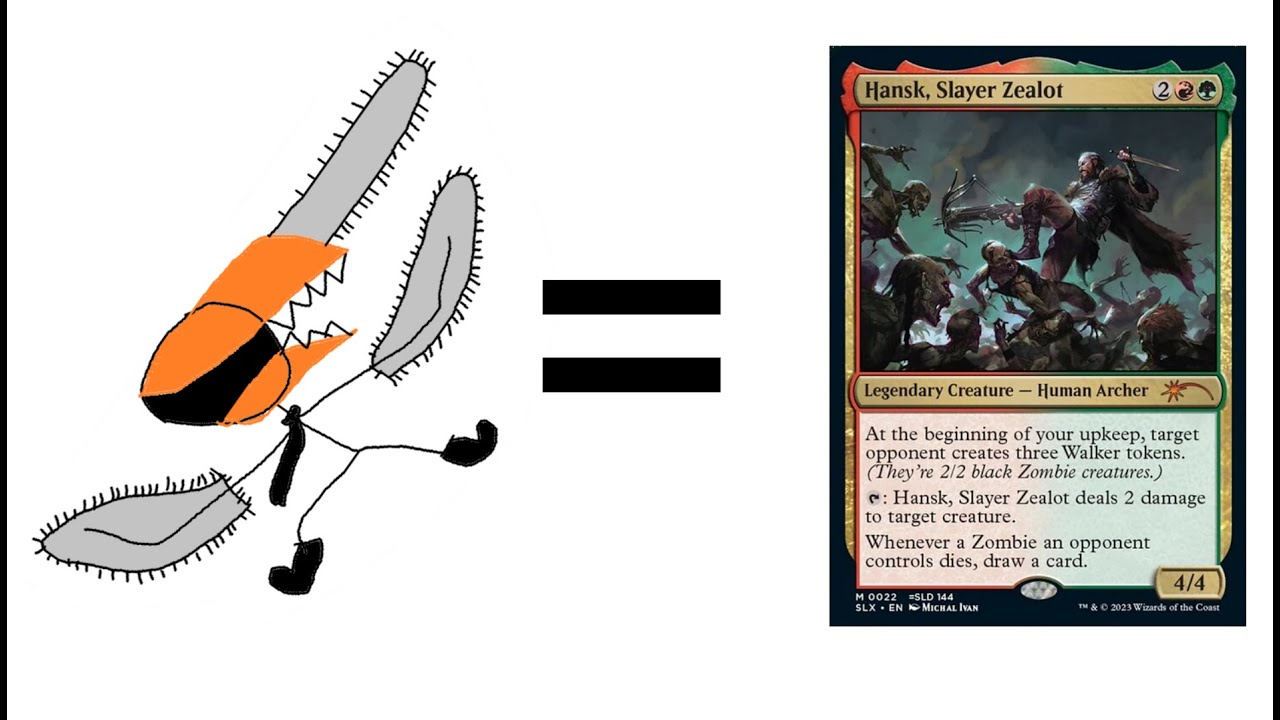 I built a Chainsaw Man commander deck