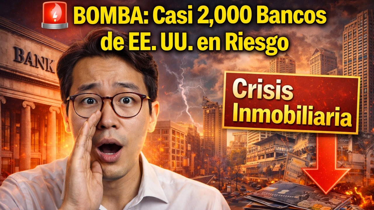 BOMBA: Casi 2,000 Bancos en Riesgo de Quiebra 2026-2027 | Crisis Inmobiliaria