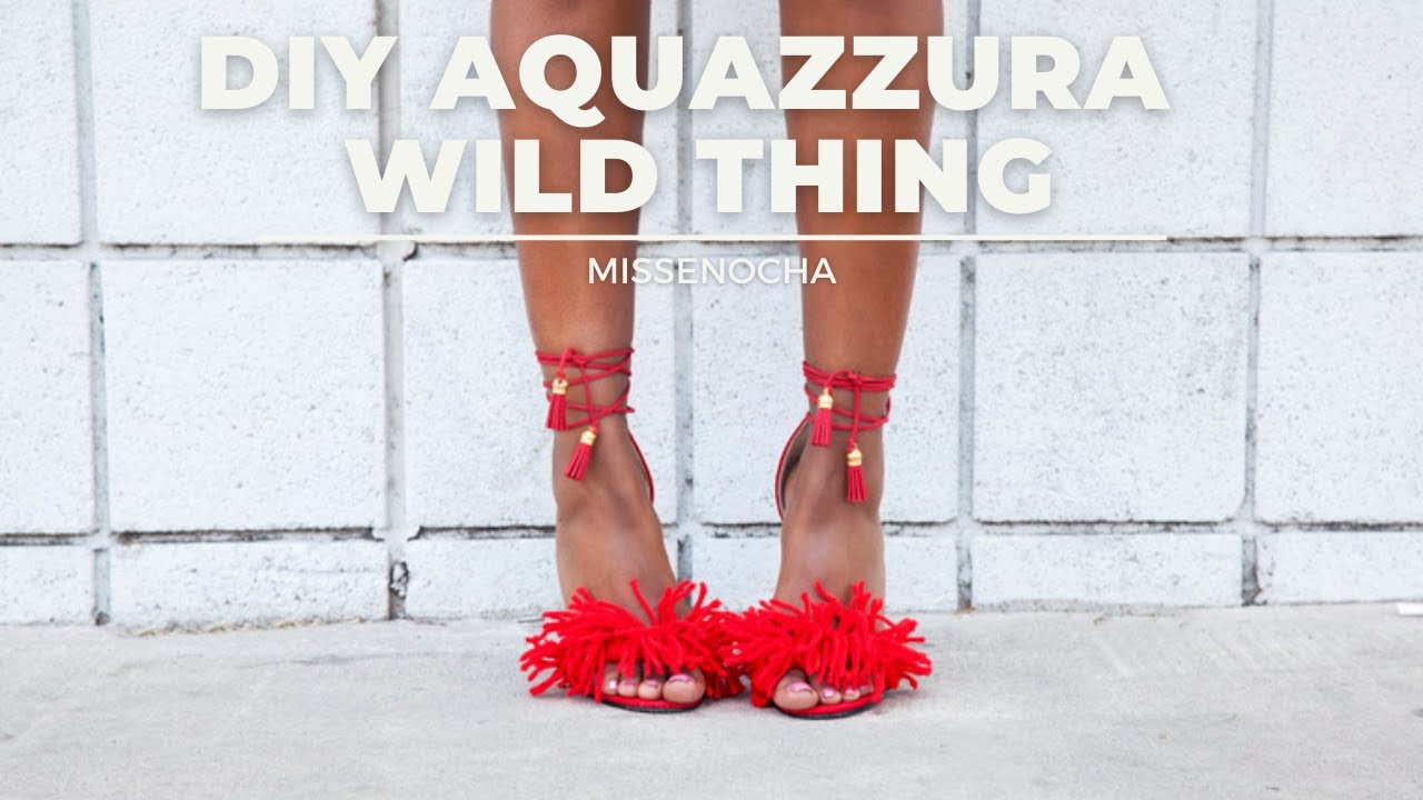 DIY: Aquazzura Wild Thing Heels