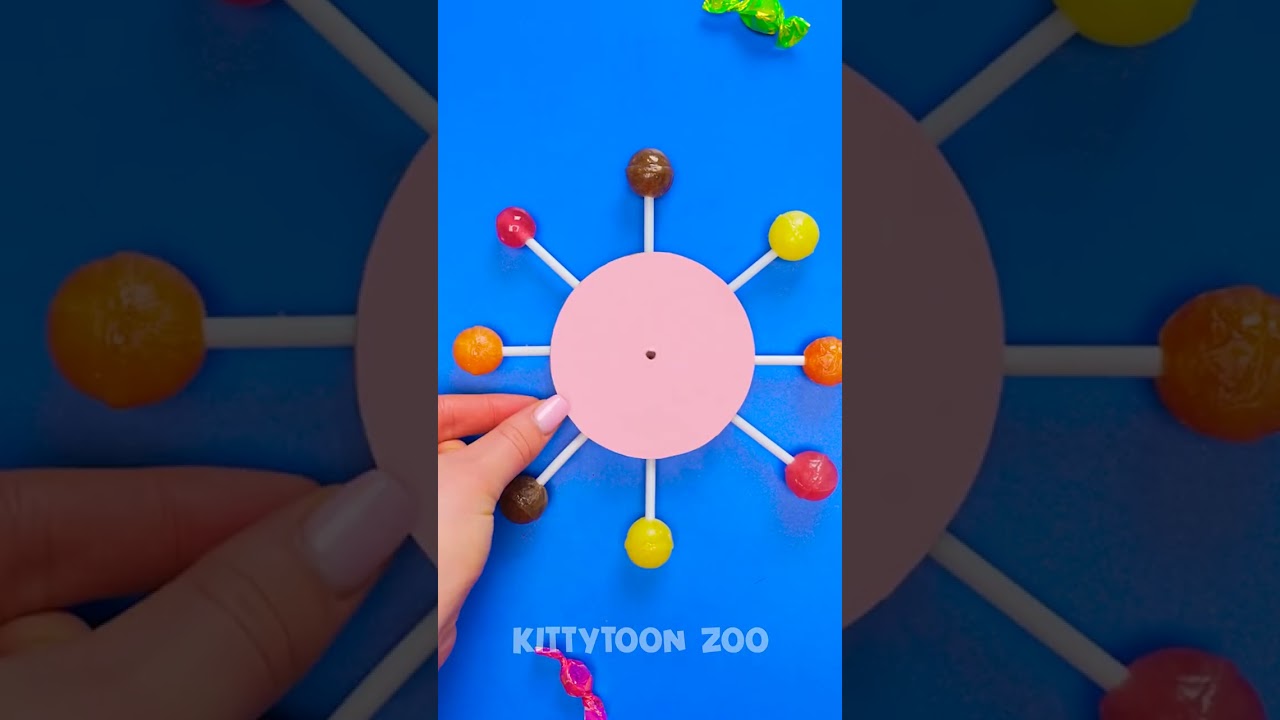 🍬Unleash a Sweet Spectacle: Take Apart Your Own Candy Carousel! 🎠🤩 #Reverse