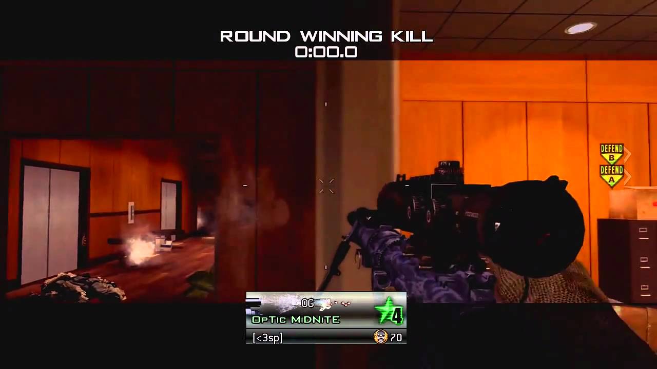 MiDNiTE 15-2 SnD Sniper Gameplay_Commentary- Powered by Evil Controllers