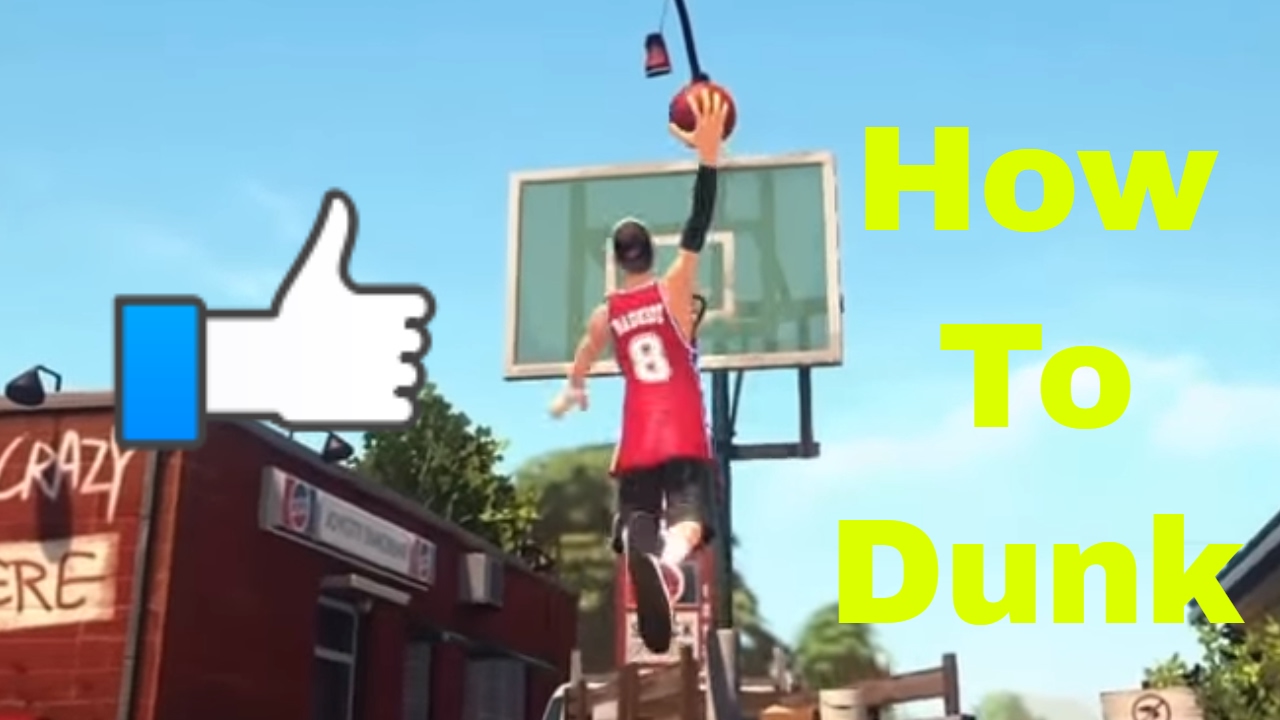 3on3 Freestyle how to dunk with any player