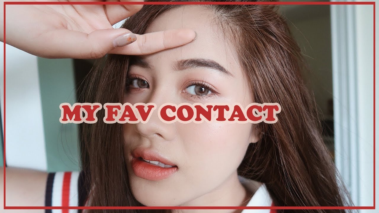 MY FAVORITE CONTACT LENS  แนะนำคอนแทคเลนส์ที่ชอบใส่ บอกเลยว่าปั๊วะ ปัง สวยเจิ่ดทุกคู่ l faii chada