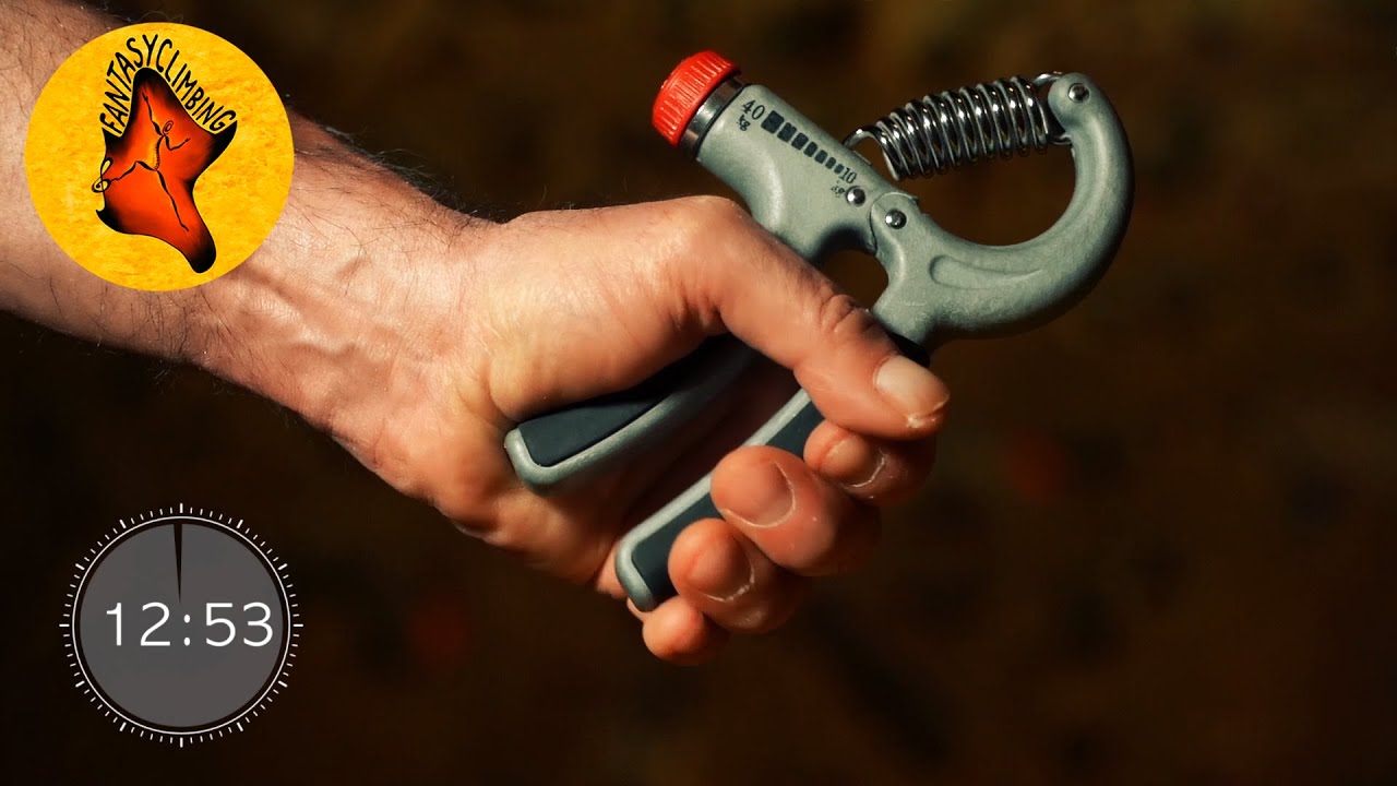 ALLENAMENTO con la pinza  flessori dell'avambraccio