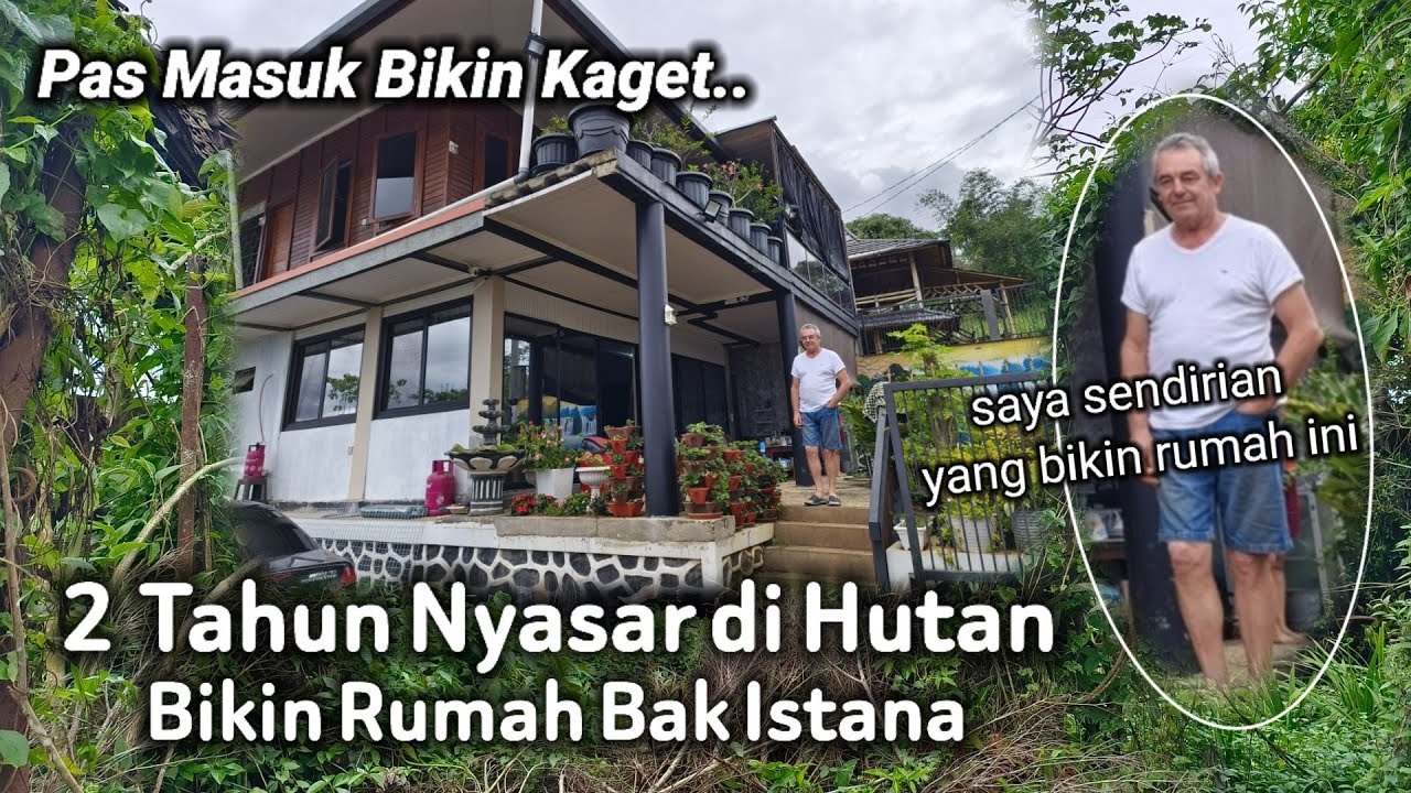 TAK MASUK AKAL!! DIKIRA RUMAH BIASA GAK NYANGKA TERNYATA ADA RUMAH UNIK DAN ANEH DALAM HUTAN