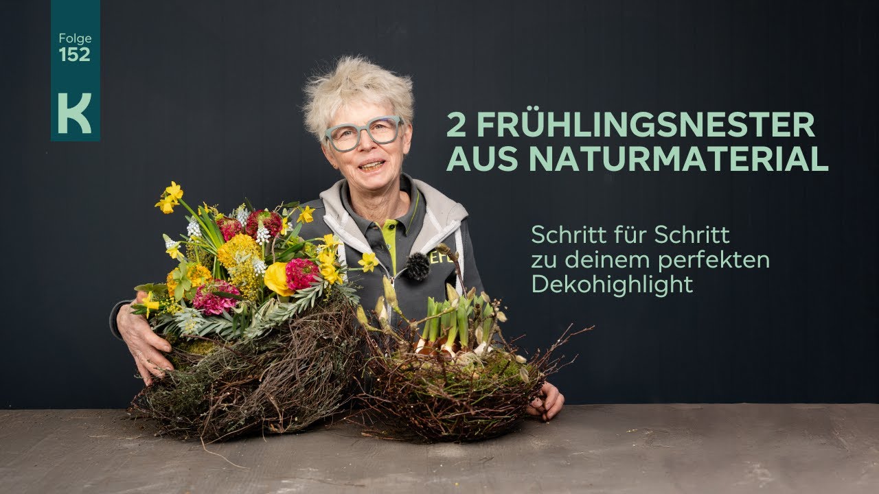 Ein Frühlingsnest aus Naturmaterialien – einfach, schön & kreativ! | DIY | Frühling
