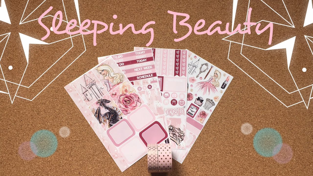 Plan with Me #97: Sleeping Beauty ft  TheGlamPlanner