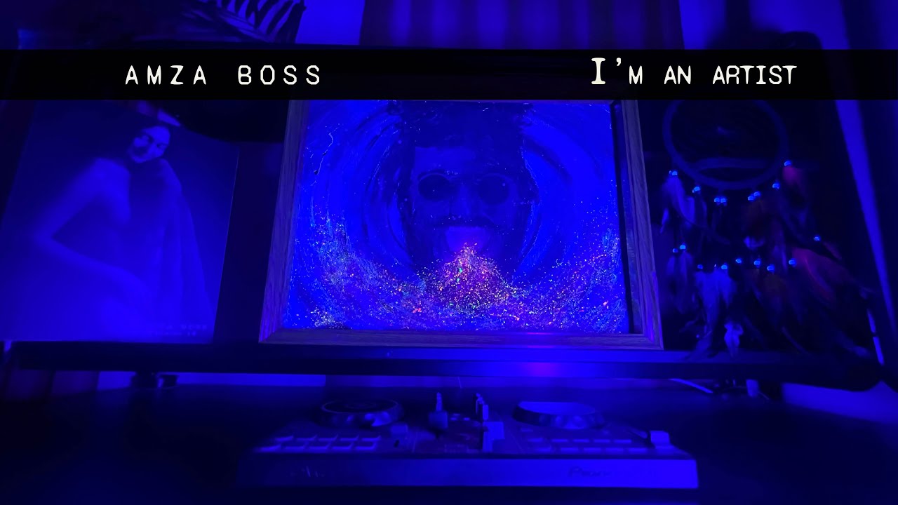 AMZA BOSS - I'm An Artist | Minimal ambient spoken-word