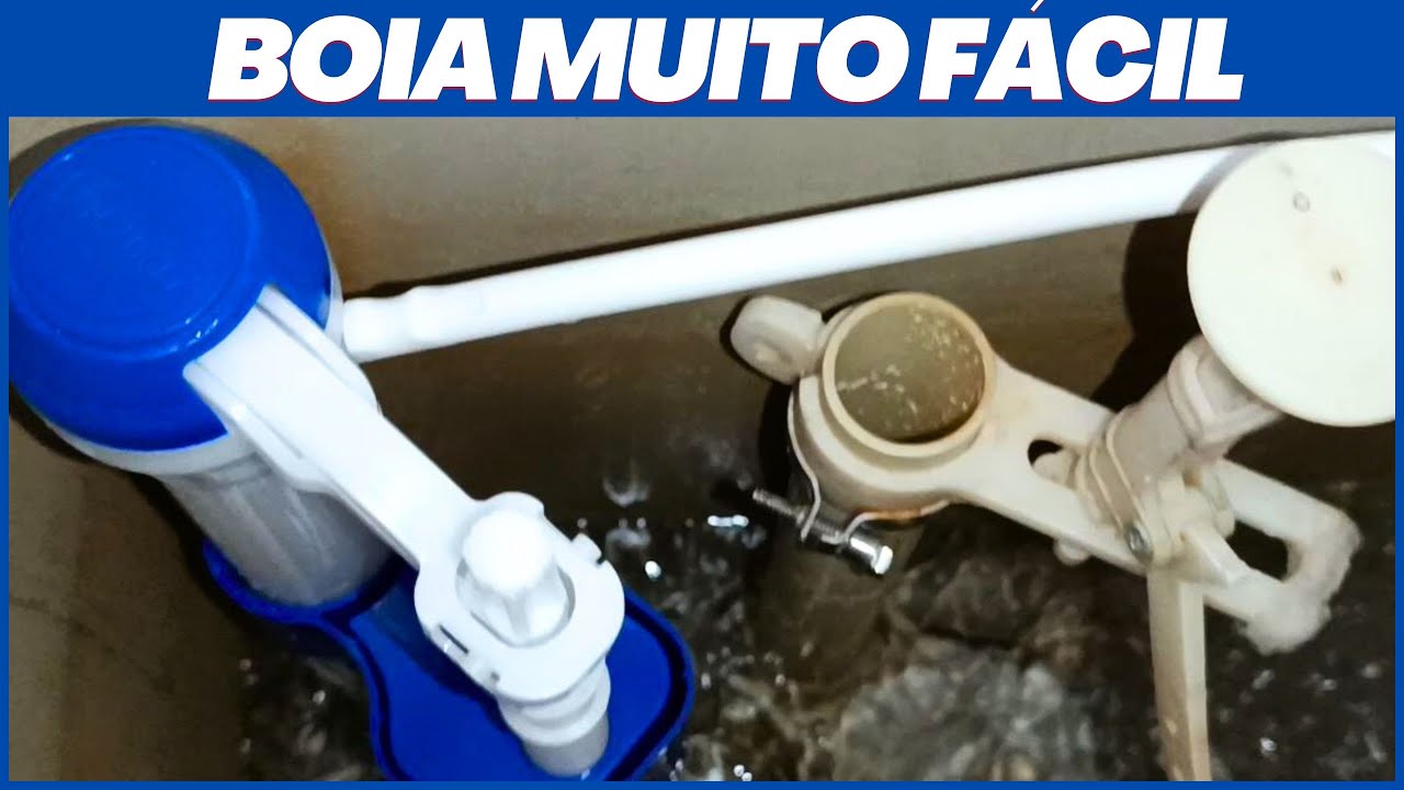 COMO TROCAR BOIA DE CAIXA ACOPLADA DO VASO SANITARIA R&Aacute;PIDO E F&Aacute;CIL
