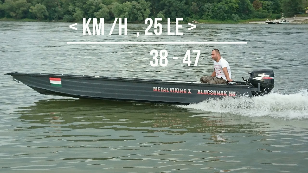 Metal Viking 25 Le - Sárosdi Jenő csónak és hajóépítő műhely -  Sukoró