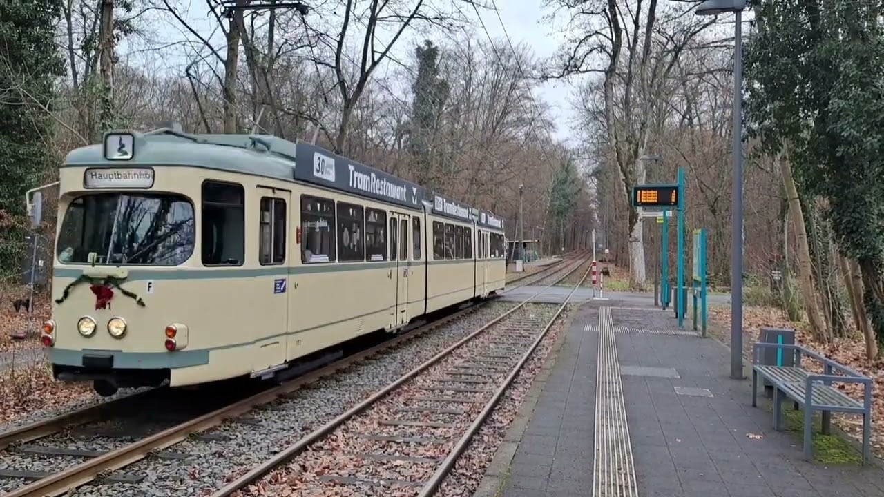 🎄Weihnachtsmarktexpress 1 + 2 Sonderfahrt von historischen U-Bahn und Straßenbahn🎄