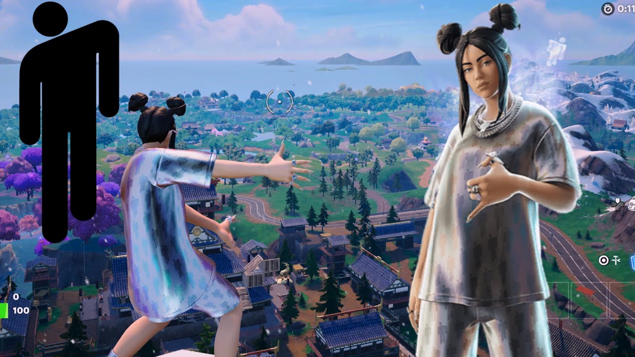 Fortnite Ranked Battle Royale with Billie Eilish Skin 🤩