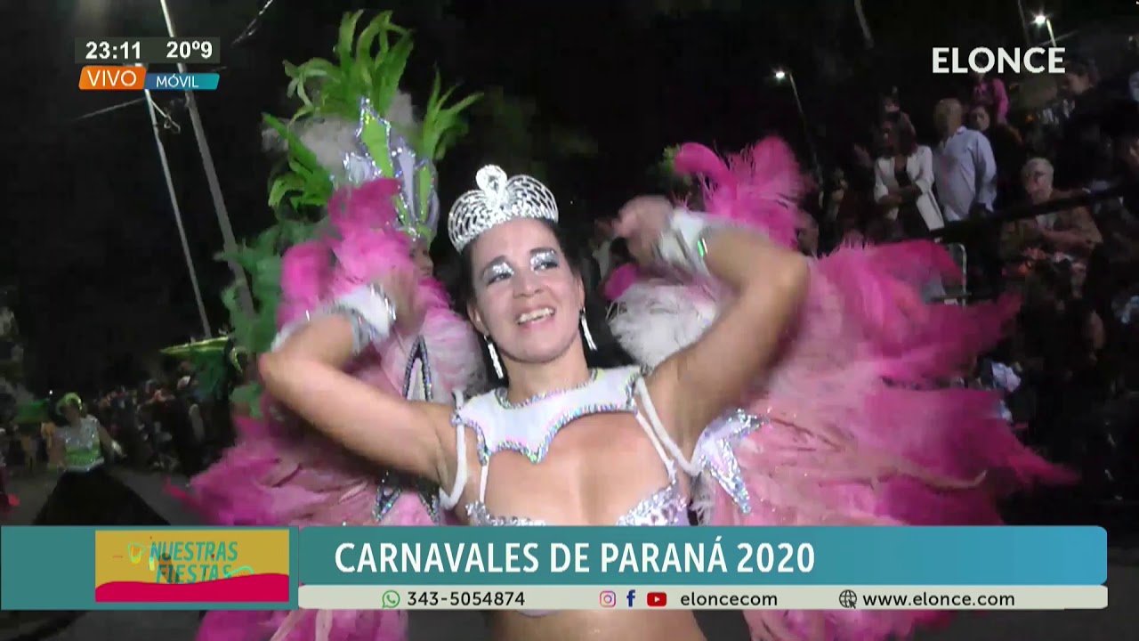 Carnaval de Paraná: Reina de la comparsa Emperatriz