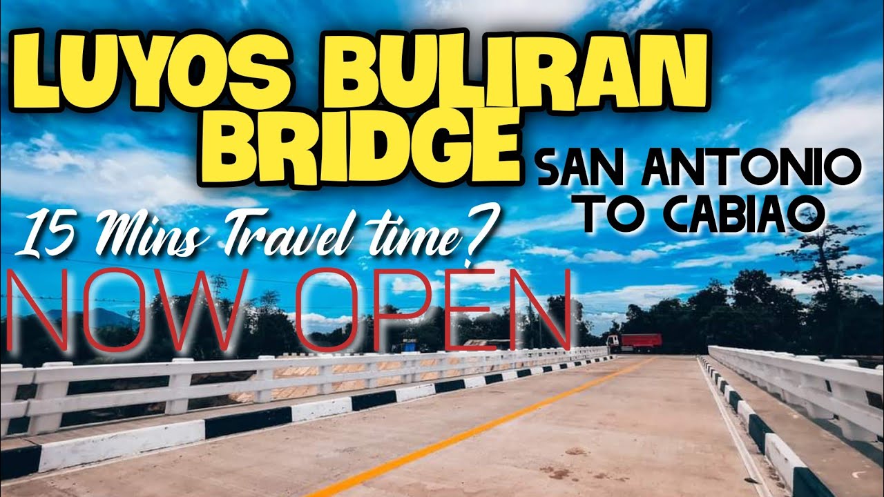 SHORT CUT SA SAN ANTONIO TO CABIAO 15 MINS LANG?