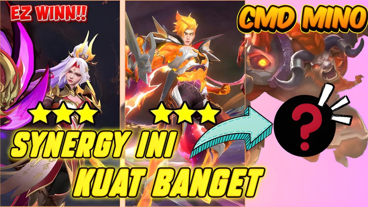 COMBO INI COCOK BANGET BUAT CMD MINOTOUR ! PUSH RANK EPIC KE MYTHIC #MagicChessGoGo #MCGG #ChessGo